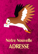 Oiseau messager pour notre nouvelle vie